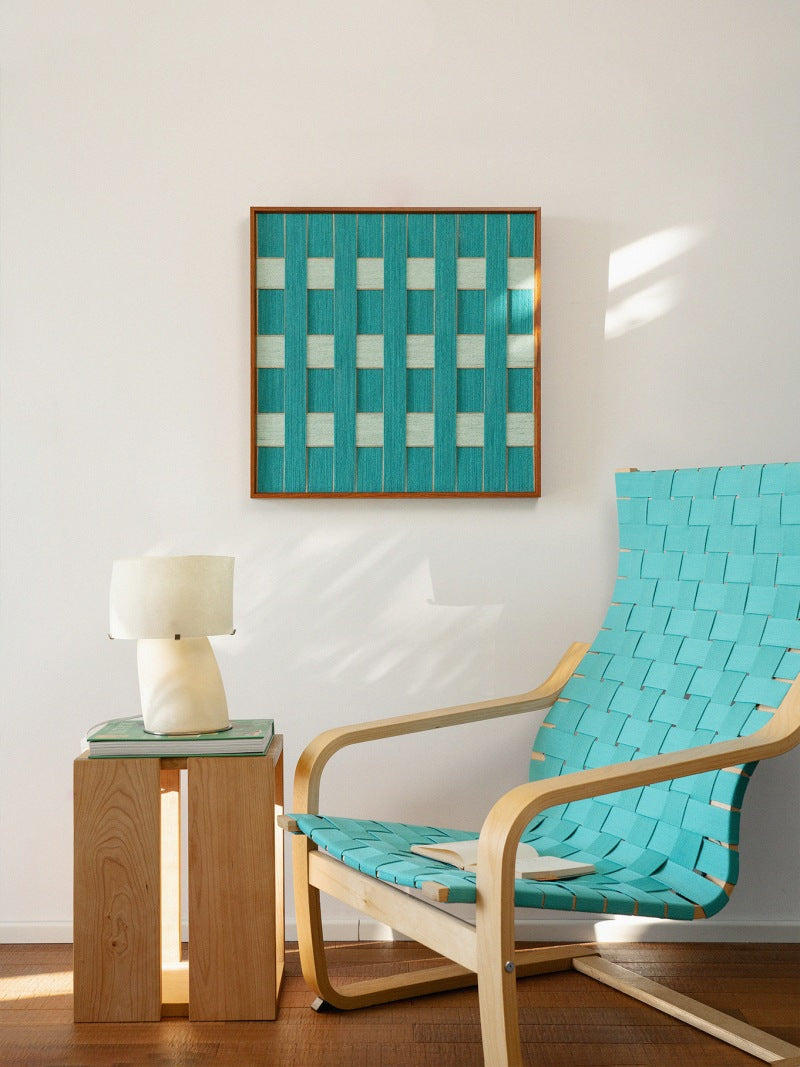 Rhythm of Azure-Handcrafted Yarn Art-ARC1068