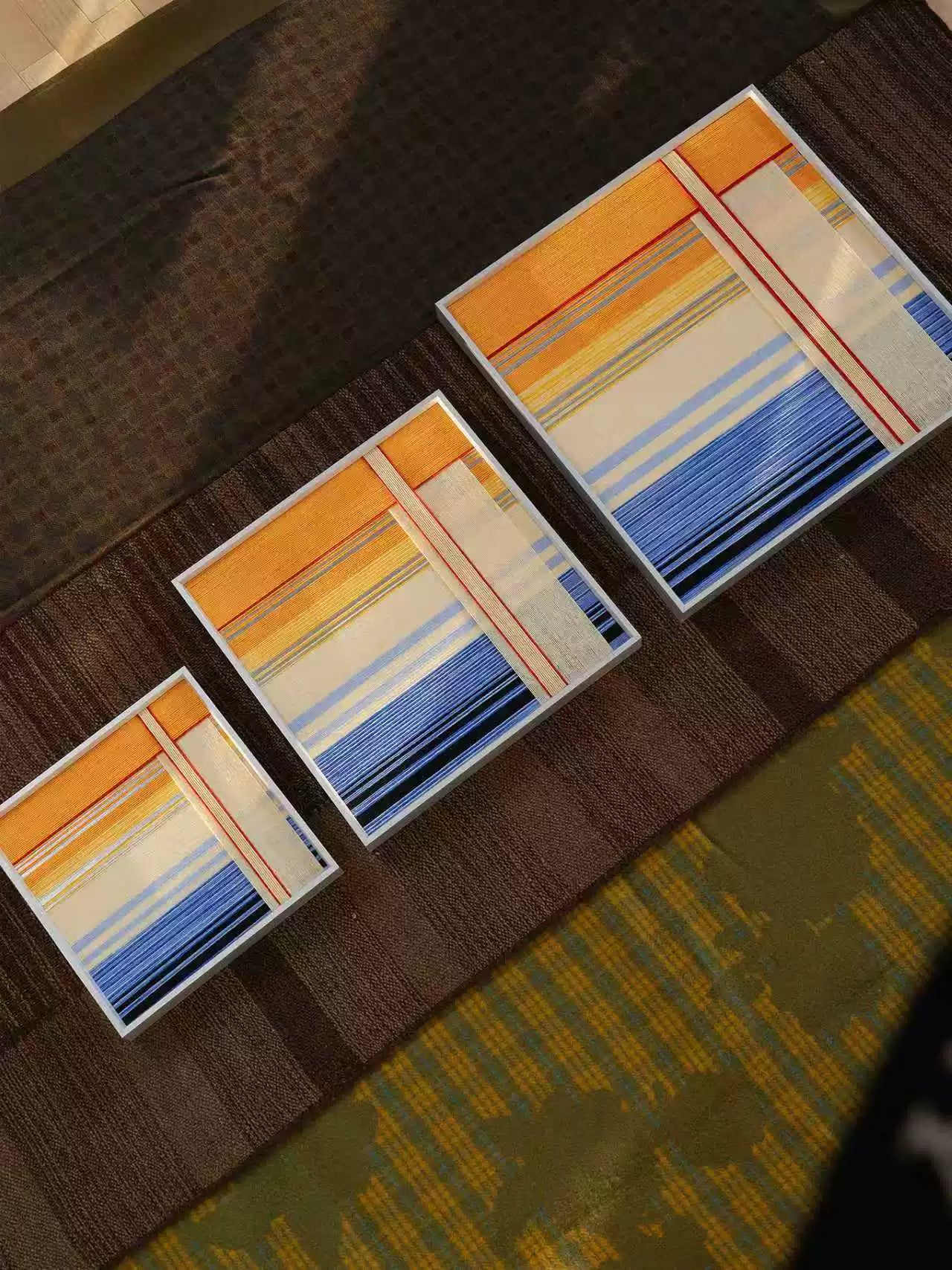 Sunset Strands - Textile Art AR1070
